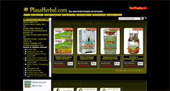 Desktop Screenshot of plasaherbal.com